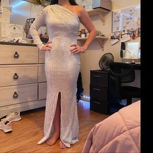 Beautiful sequin evening gown